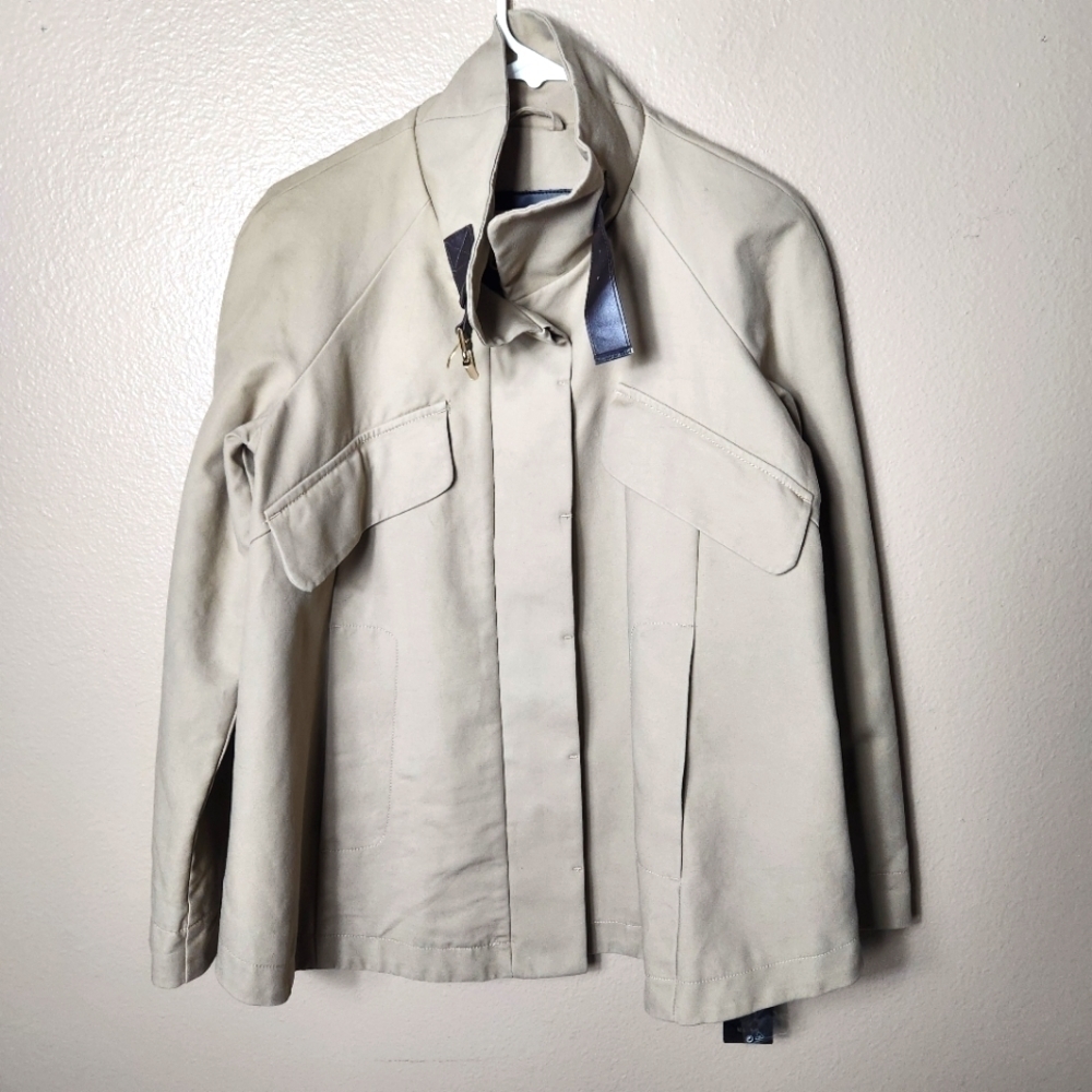 Mango MNG Womens Tan Utility Jacket-Size M (NWT)
